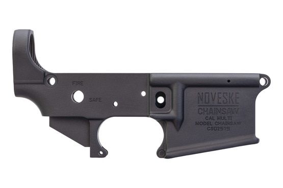 Noveske Rifleworks Chainsaw N4 AR-15 Lower Receiver is multi-cal marked